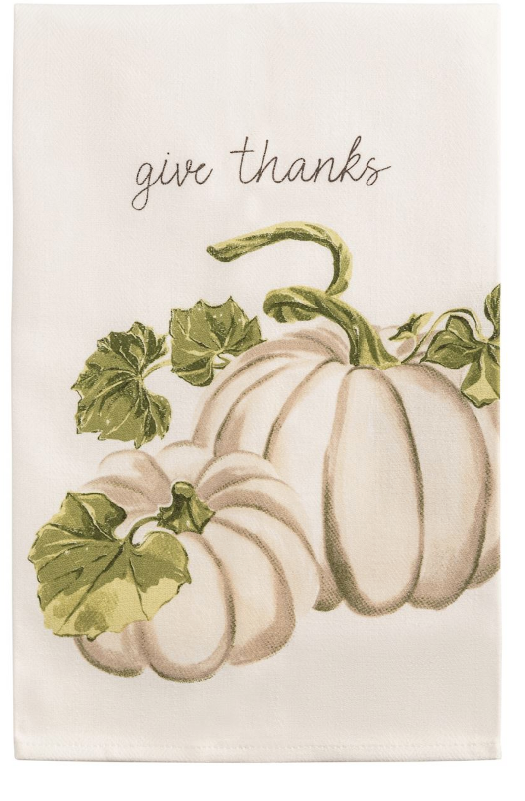 White Pumpkin Towel