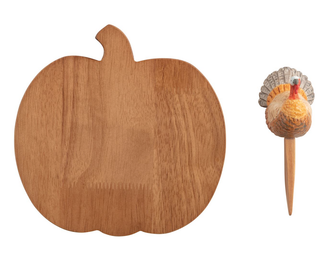 Pumpkin Board Turkey