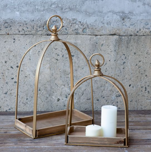 Gold Metal Lanterns