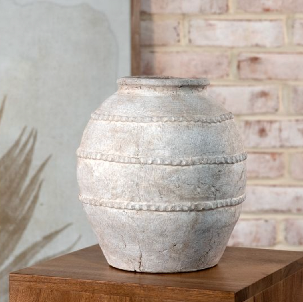 ANTIQUE DECO LINE VASE