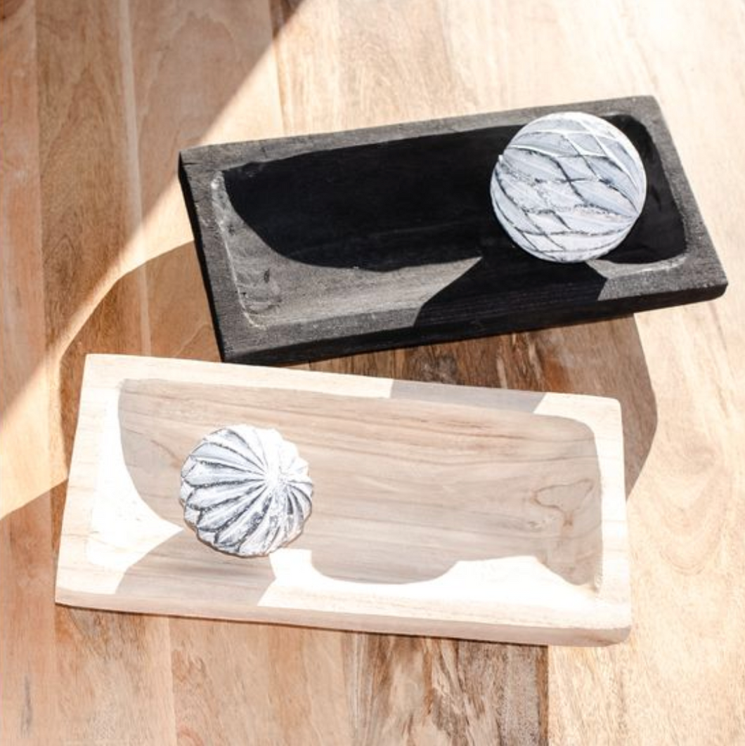Rect Wood Tray