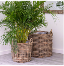 Load image into Gallery viewer, Handwoven Rattan Floor Basket
