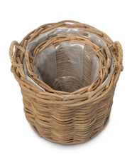 Load image into Gallery viewer, Handwoven Rattan Floor Basket
