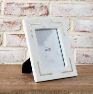 Marble Brass Frame