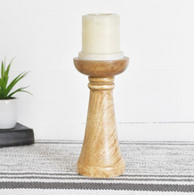 Load image into Gallery viewer, Wood Marble Pillar

