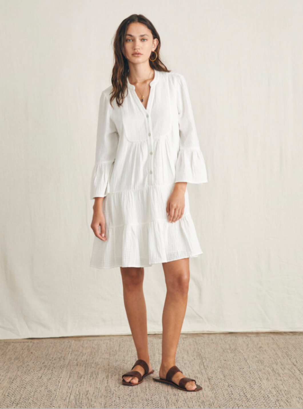 Dune Cotton Gauze Kasey Dress