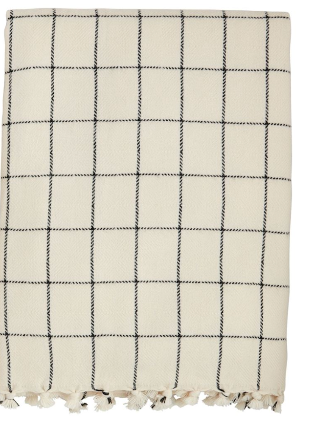 Stripe Check Blankets