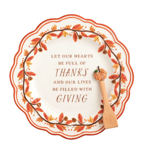Thanks & Giving Platter Set