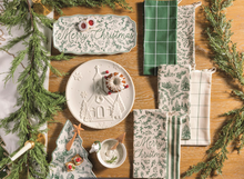 Load image into Gallery viewer, Merry Xmas Toile Tray

