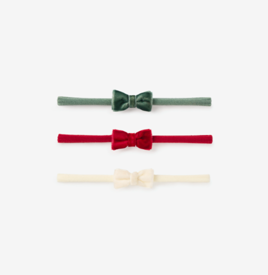 Velvet Tuxedo Bows