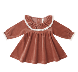 Velour Baby Dress