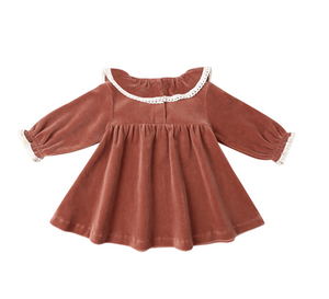 Velour Baby Dress