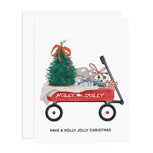 Wagon Greeting Card