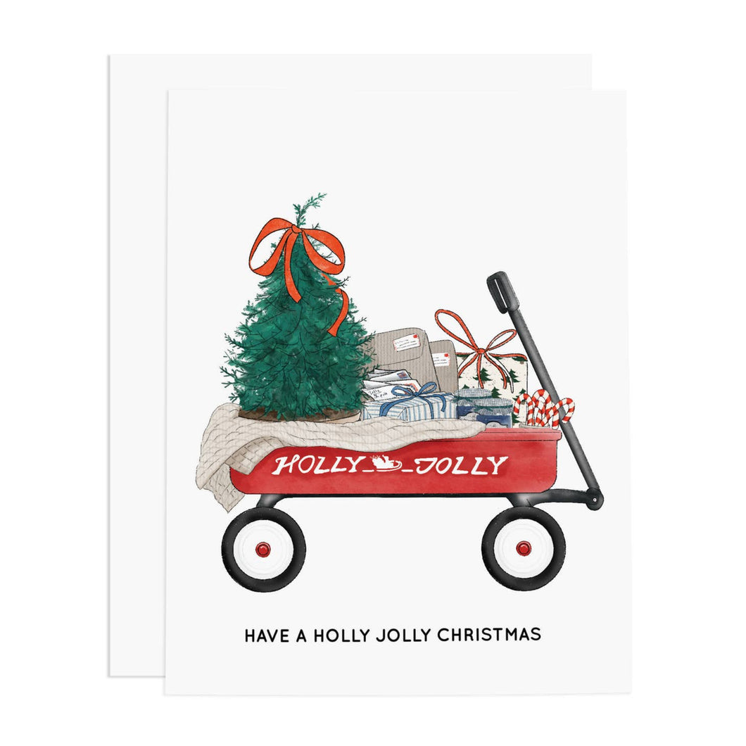 Wagon Greeting Card
