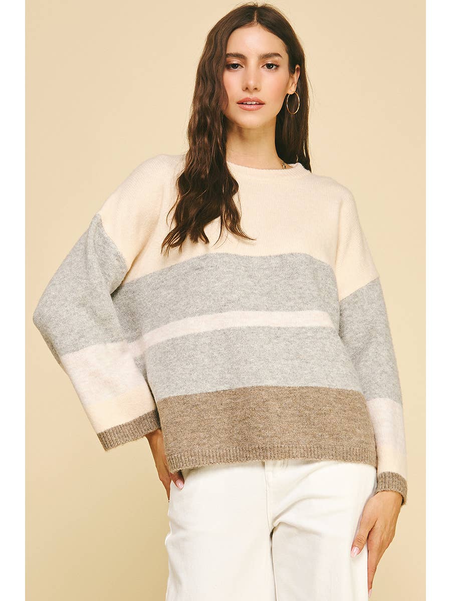 Colorblock Sweater