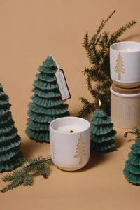 Cypress & Fir Tree Totem Candle