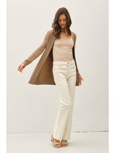 Knit Open Cardigan