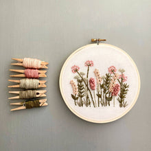Load image into Gallery viewer, Hand Embroidery Kit - Meadow Blush &amp; Olive
