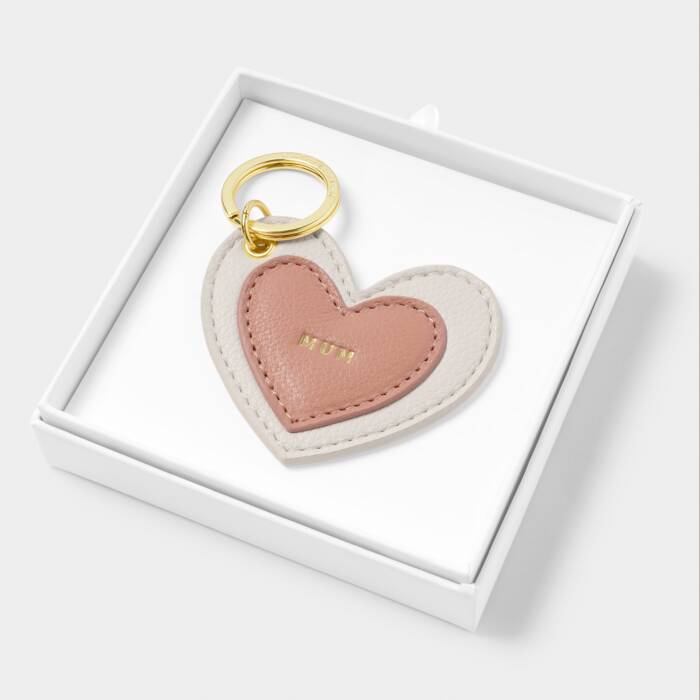 Heart Boxed Keyring Mum