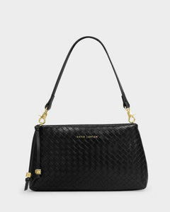 Nova Woven Texture Clutch