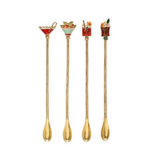 Load image into Gallery viewer, Holiday Cocktail Spoon
