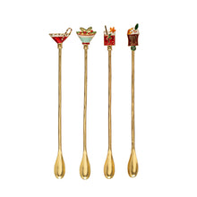 Load image into Gallery viewer, Holiday Cocktail Spoon
