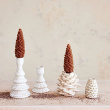 Load image into Gallery viewer, Stoneware Glaze Pinecone Holder
