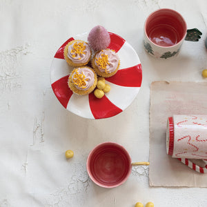 Peppermint Candy Pedestal