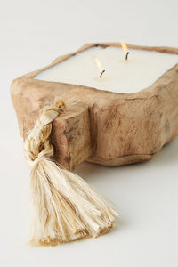 Driftwood Tray Candle - T E R R A