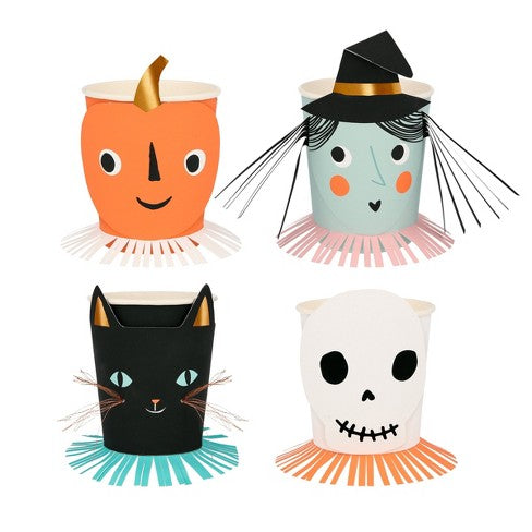 Vintage Halloween Cups