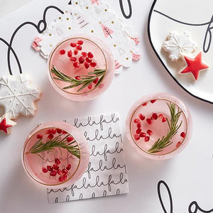 Napkin Pink Holiday Tree