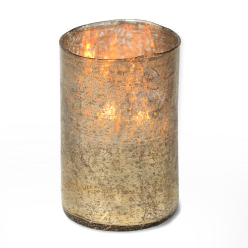 Gold Hurricane Candle