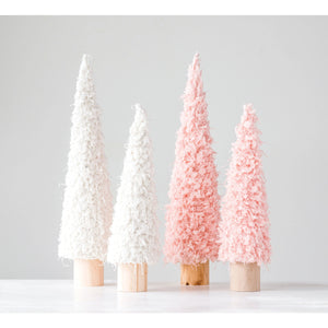 White Fabric Tree